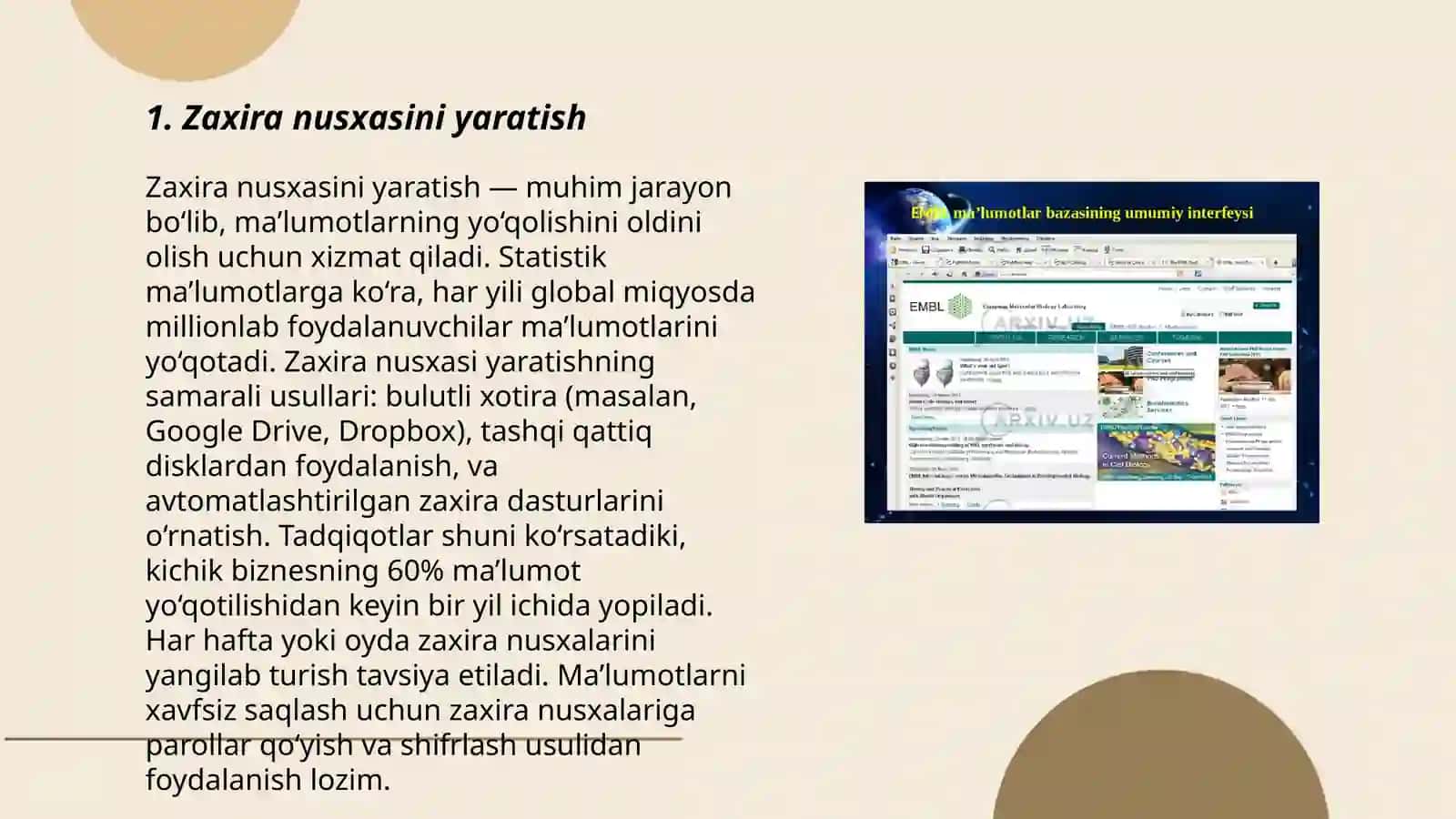 Zaxira nusxasini yaratish 3
