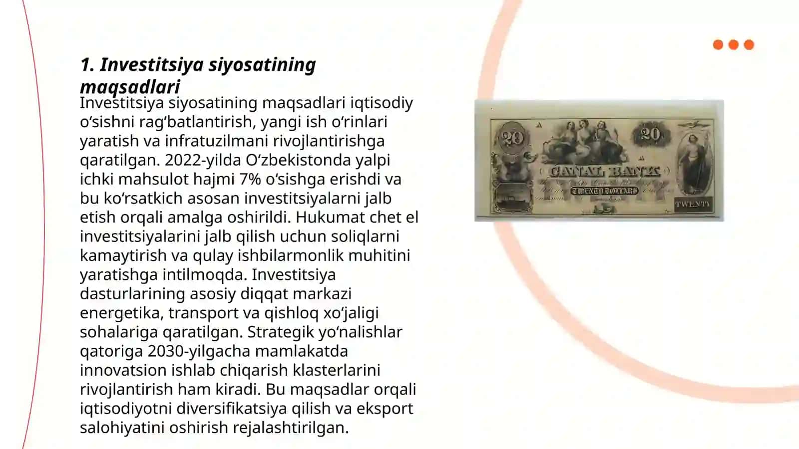 Davlatning investitsiya siyosati 3