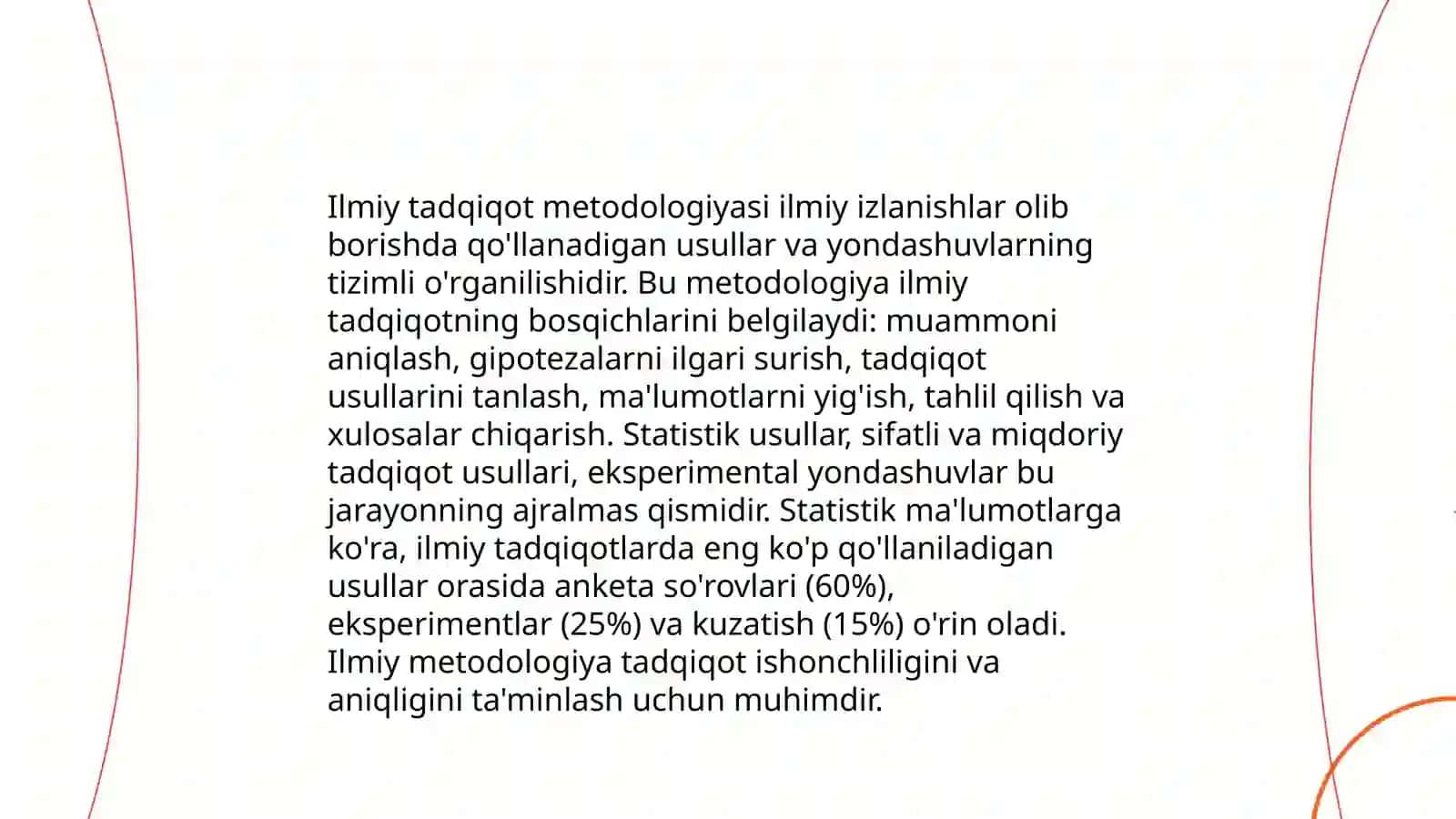 Tadqiqot darajalari 3