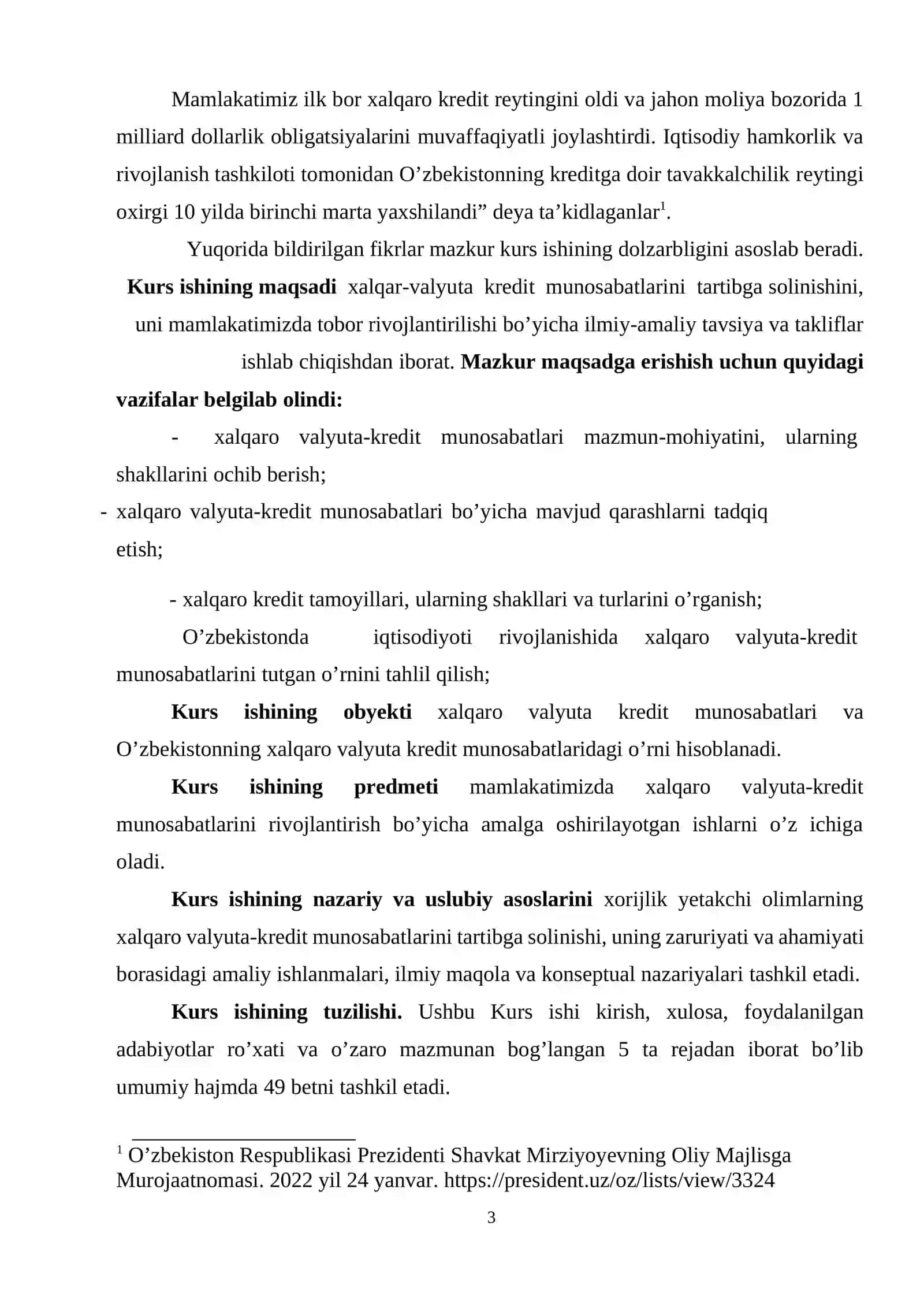 Kurs ishi mavzusining dolzarbligi 3