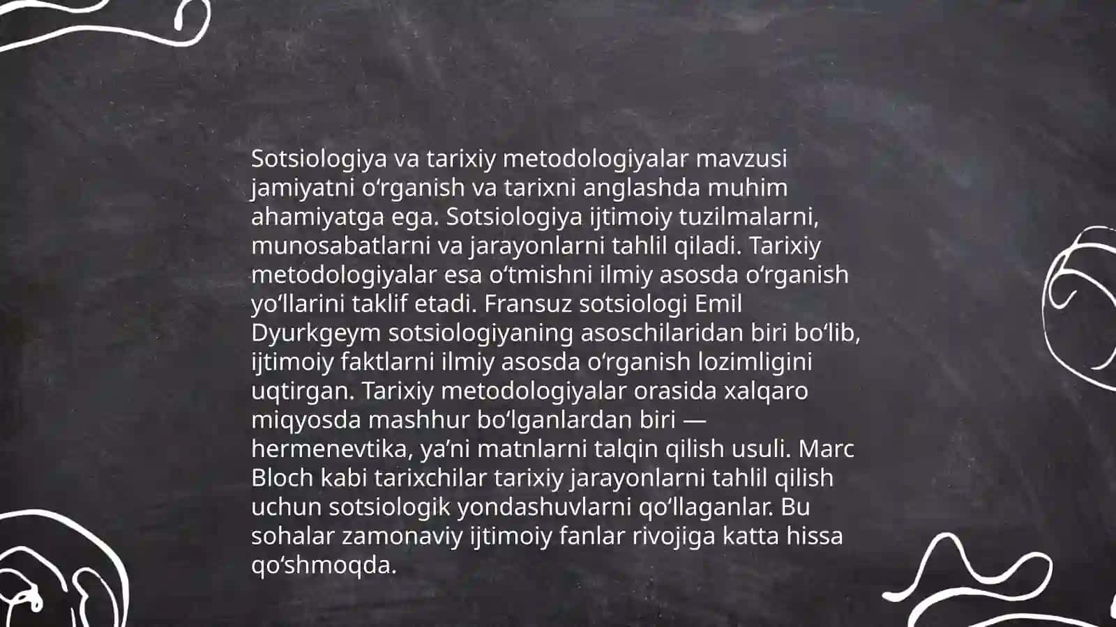 Sotsiologiya va tarixiy metodologiyalar 3