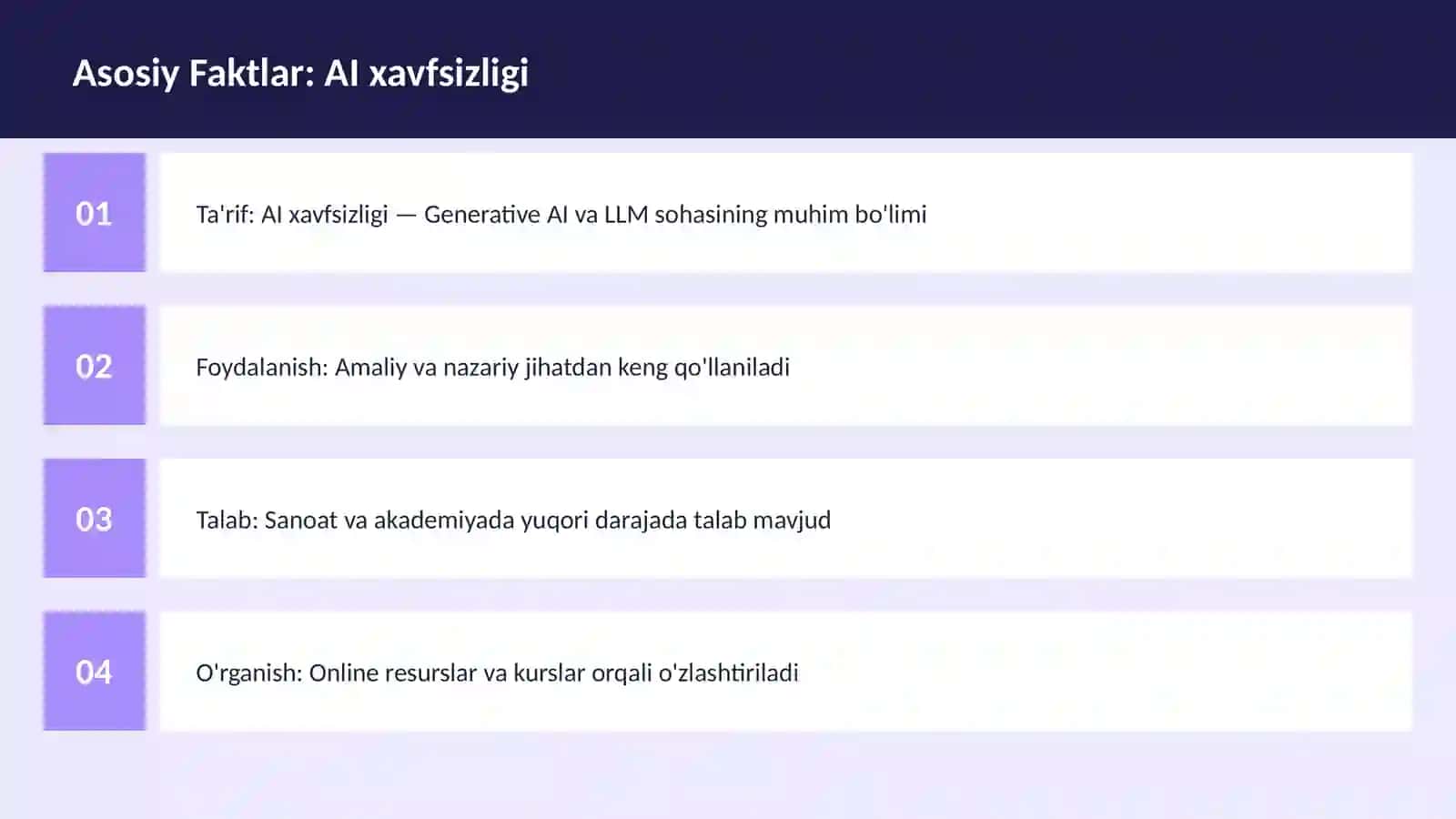 AI xavfsizligi 3