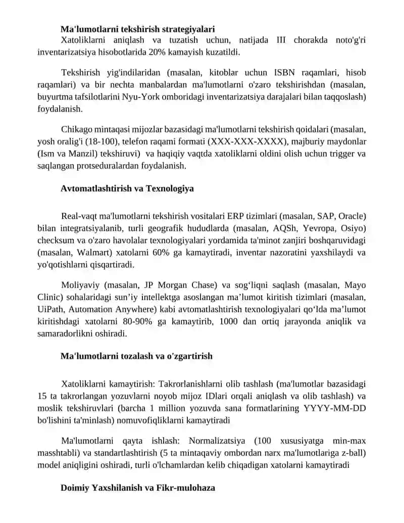 Inson xatoligini kamaytirish 3
