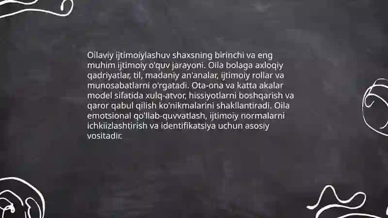 Ijtimoiylashuv omillari va vositalari 3