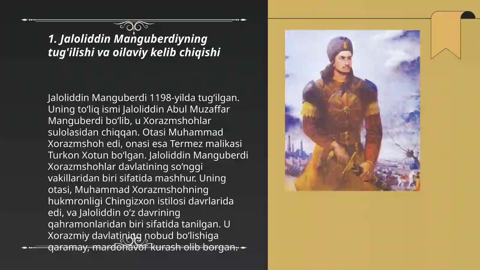 Jaloliddin Manguberdi hayoti 3