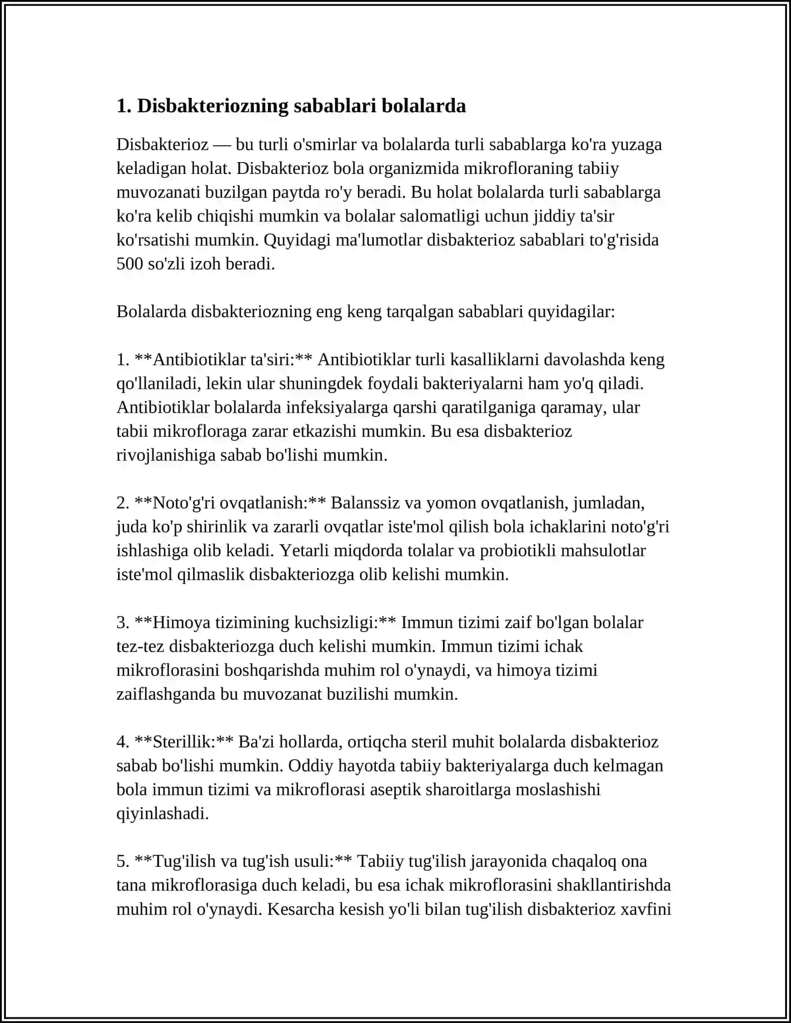 BOLALARDA DISBAKTERIOZLAR 3