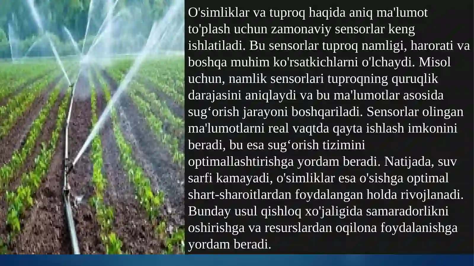 Aqlli sugʻorish tizimlari 3