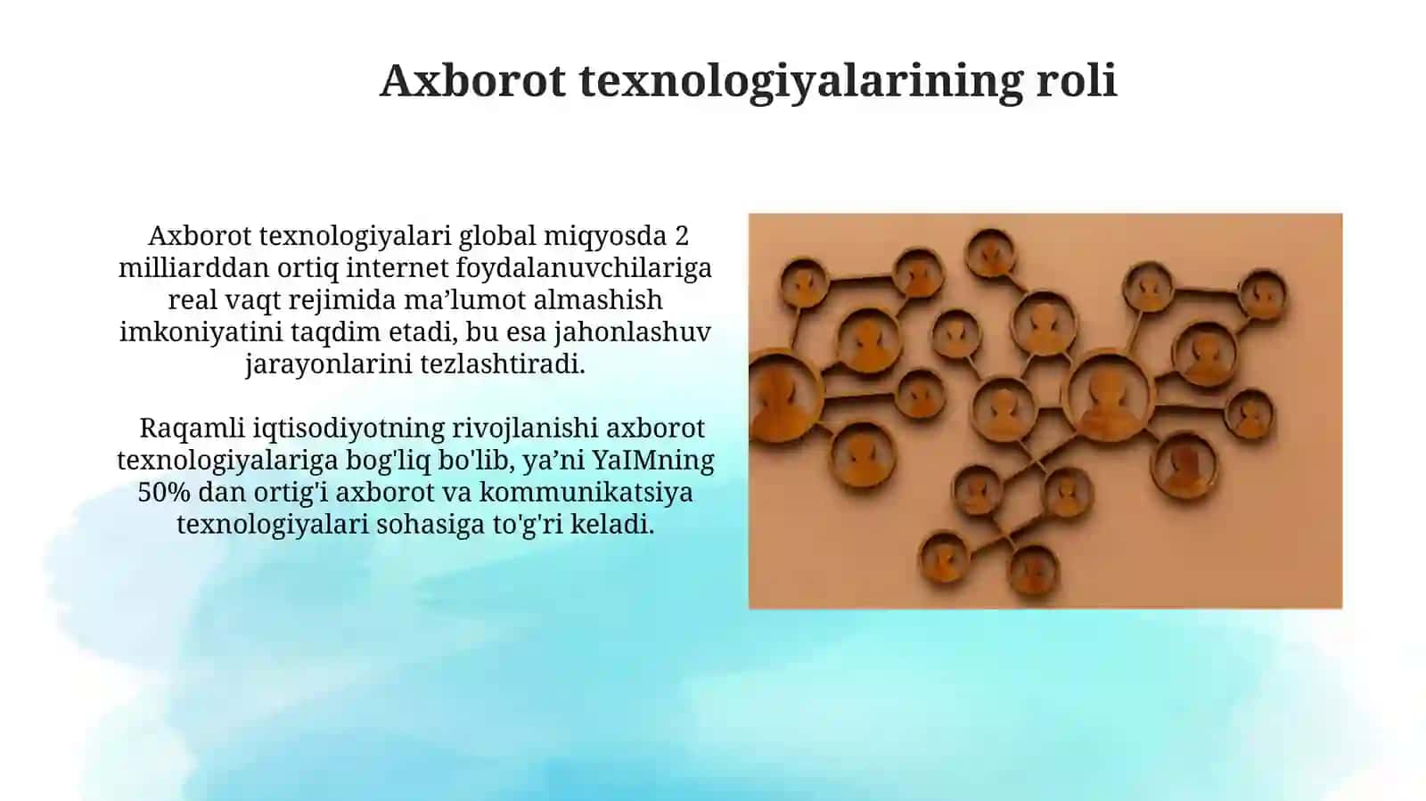 Axborot texnologiyalarining roli 3