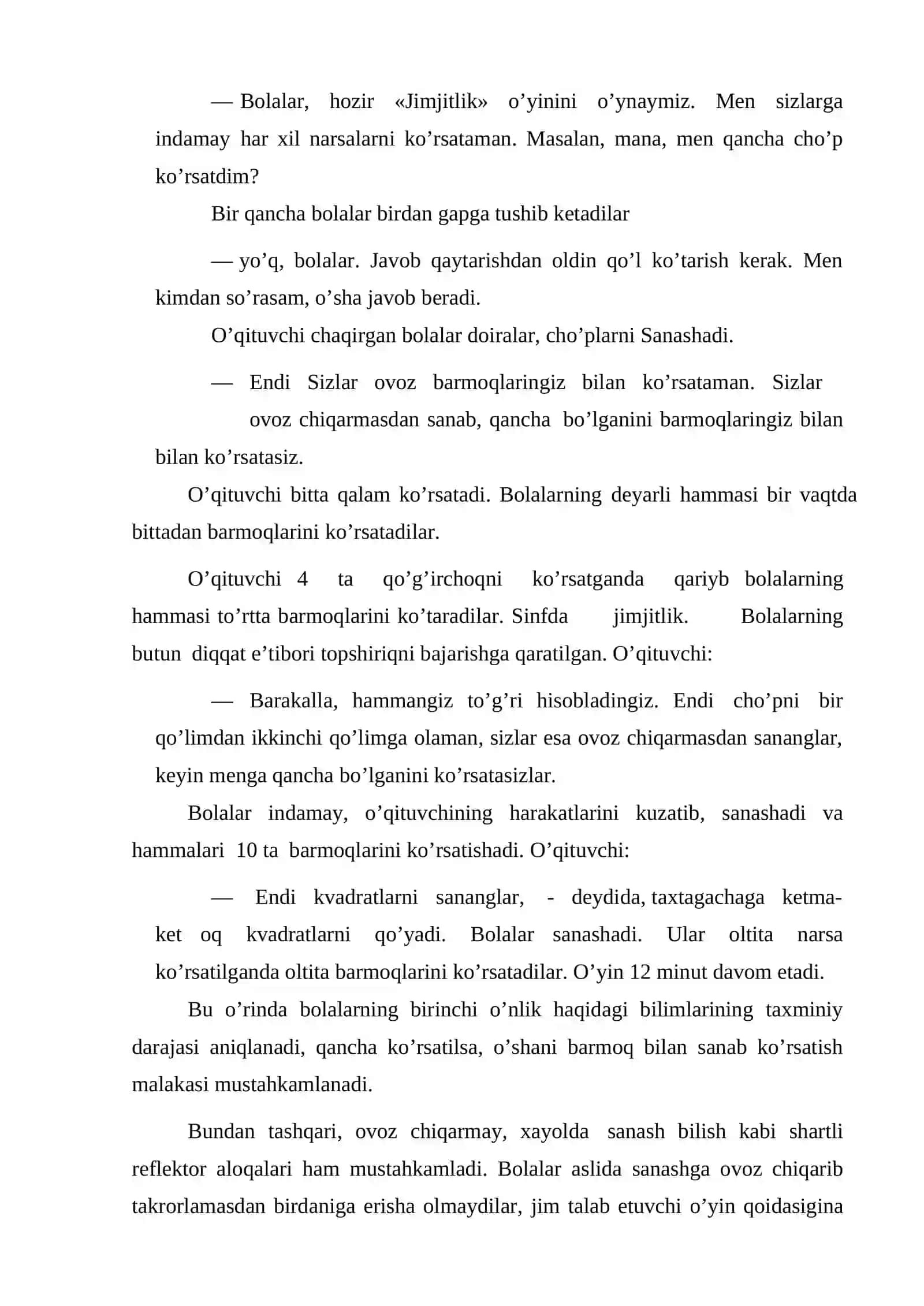 Didaktik o’yinlarning tasnifi 3