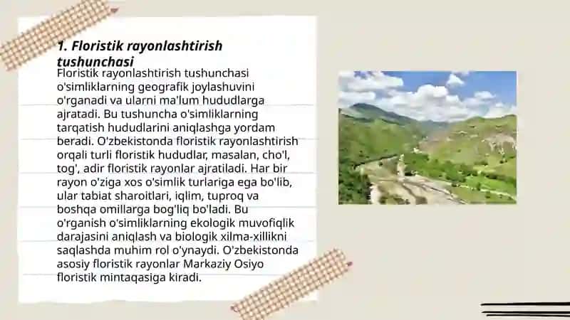 Quruqlikning floristik rayonlari 3
