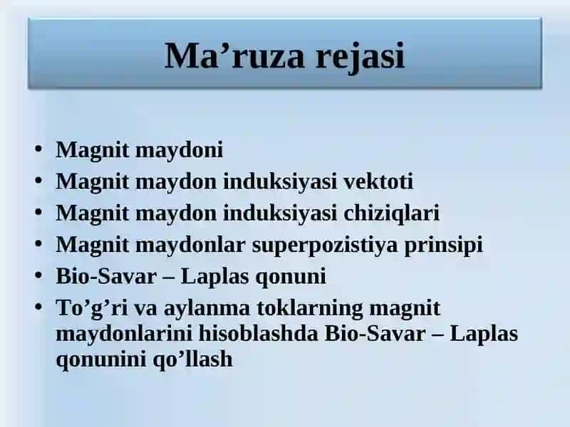 Magnit maydoni 3