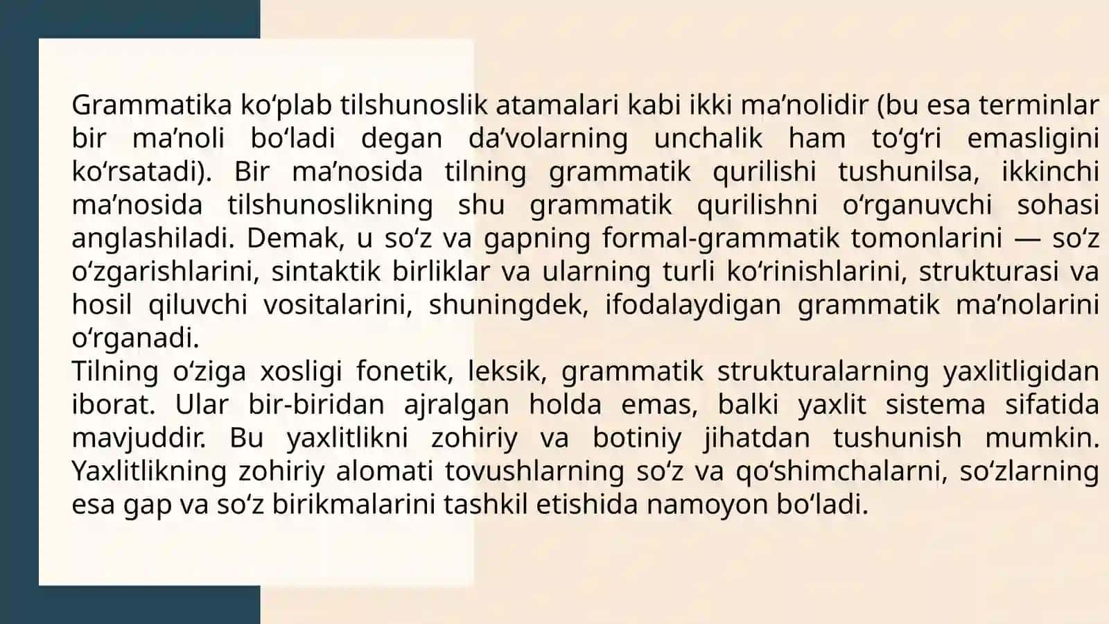morfemika va morfema haqida umumiy tushuncha 3