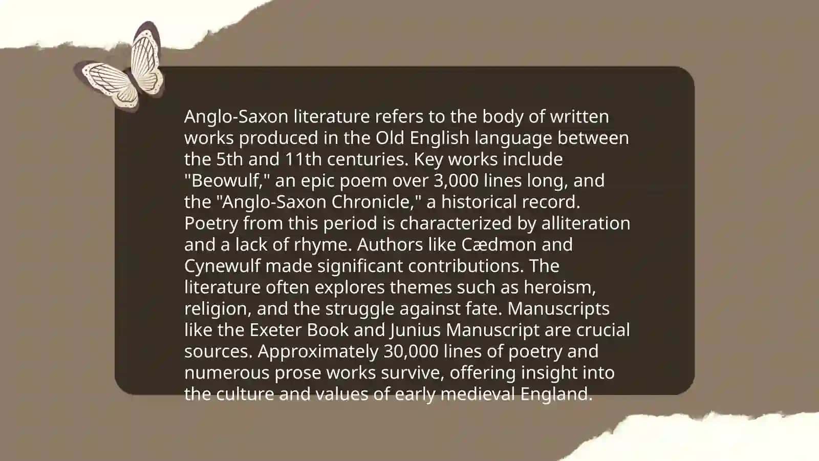 THE  PRE – RENAISSANCE PERIOD IN  ENGLISH LITERATURE 3