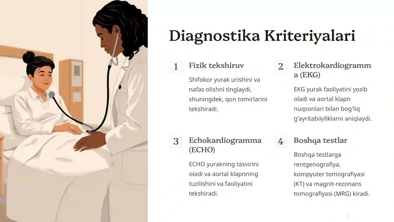 Aortal Klapn Nuqsonlari, diagnostik kriteyalari 3