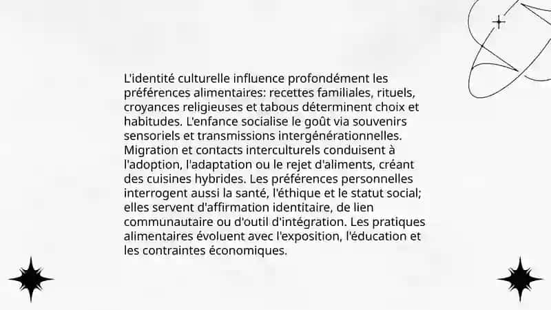 La culture culinaire et son rôle dans la vie personnelle 3