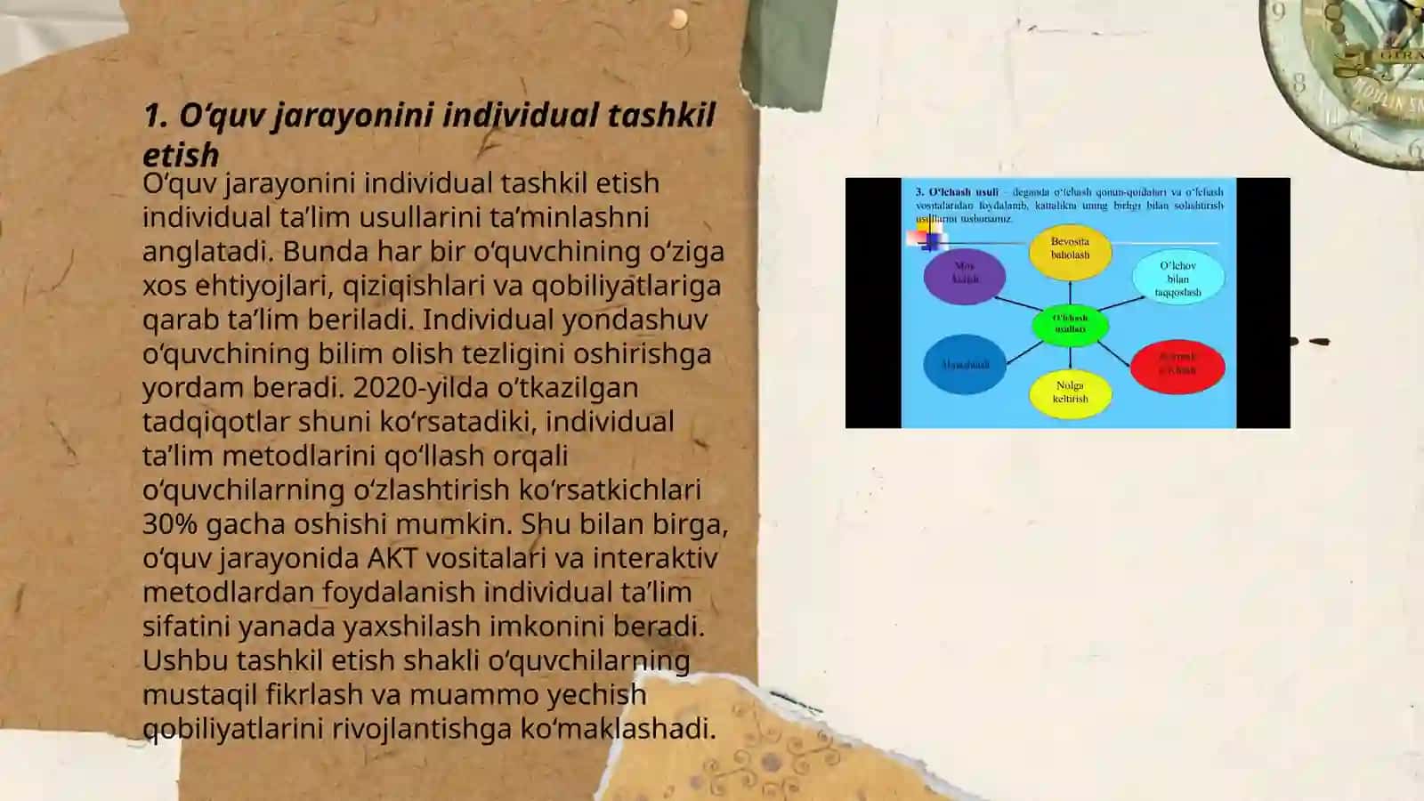 O‘qitishni tashkil etish turlari va shakllari 3