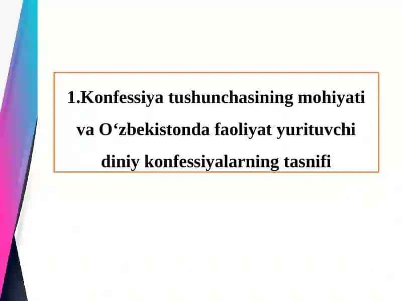 O‘zbekistonda faoliyat yurituvchi diniy tashkilotlar 3