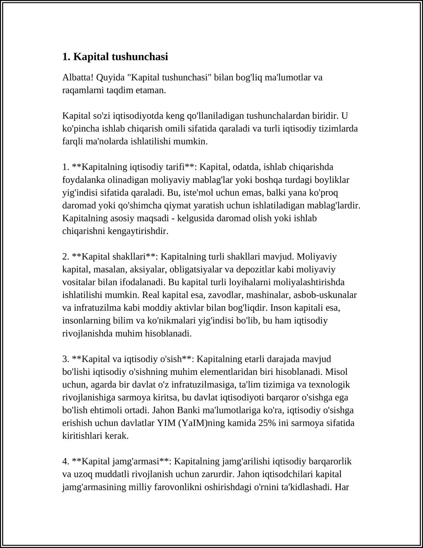 USTAV KAPITAL HAQQINDA 3