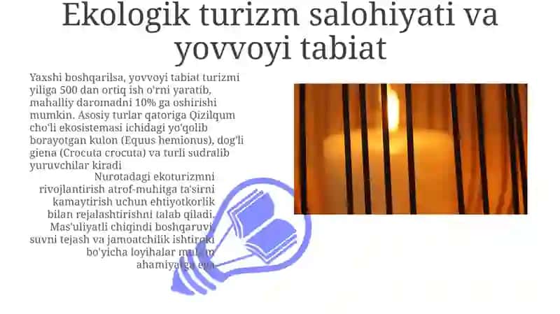 Nurota ekoturizmi 3