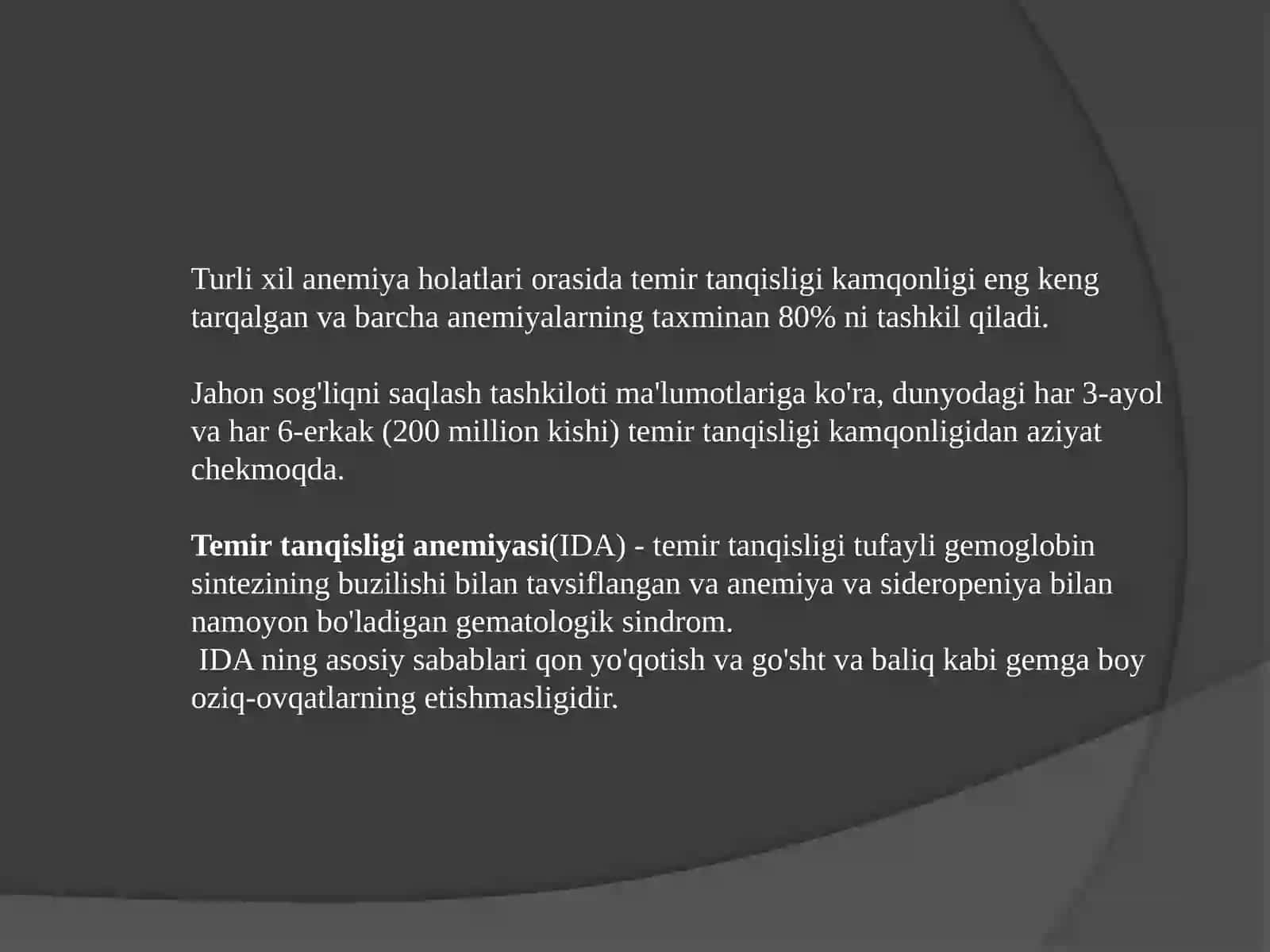 Temir tanqisligianemiyasi 3