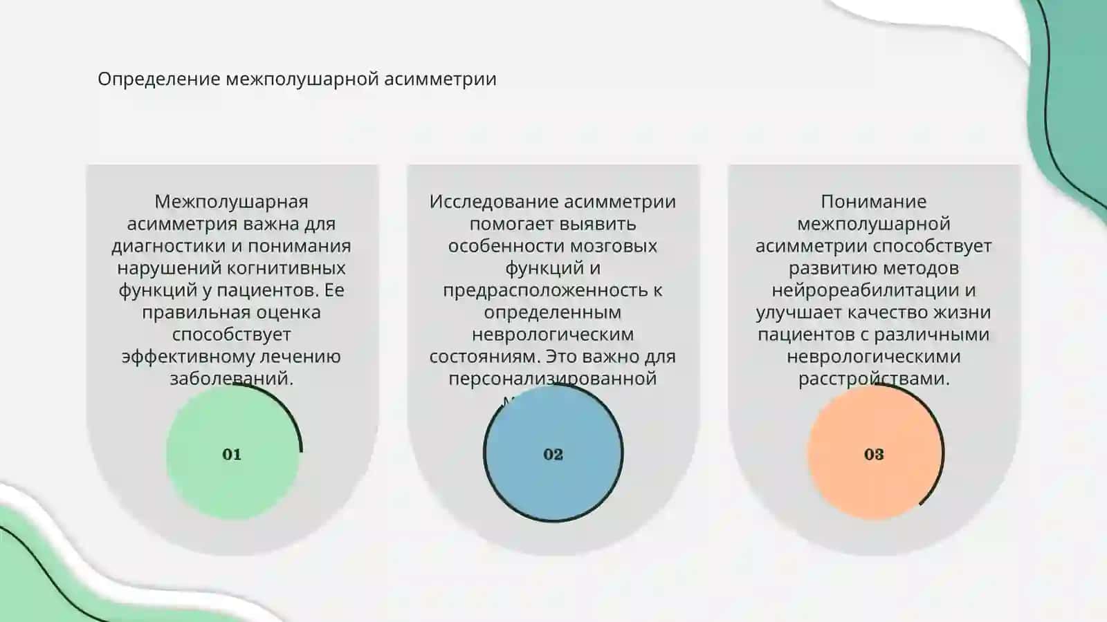Клиническое значение межполушарной асимметрии 3