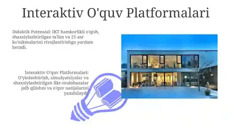 Zamonaviy axborot-kommunikatsiyasi texnologiyalari va ularning didaktik imkoniyatlari 3