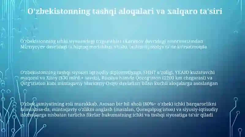 O'zbekistonda jamiyat va siyosatining roli 3