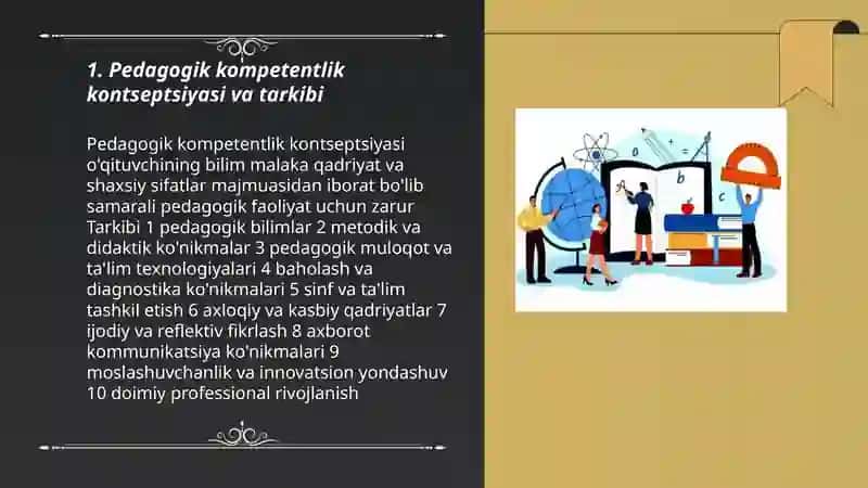 Pedagogik kopmpetentlik va kreativlikni shakllantirish 3