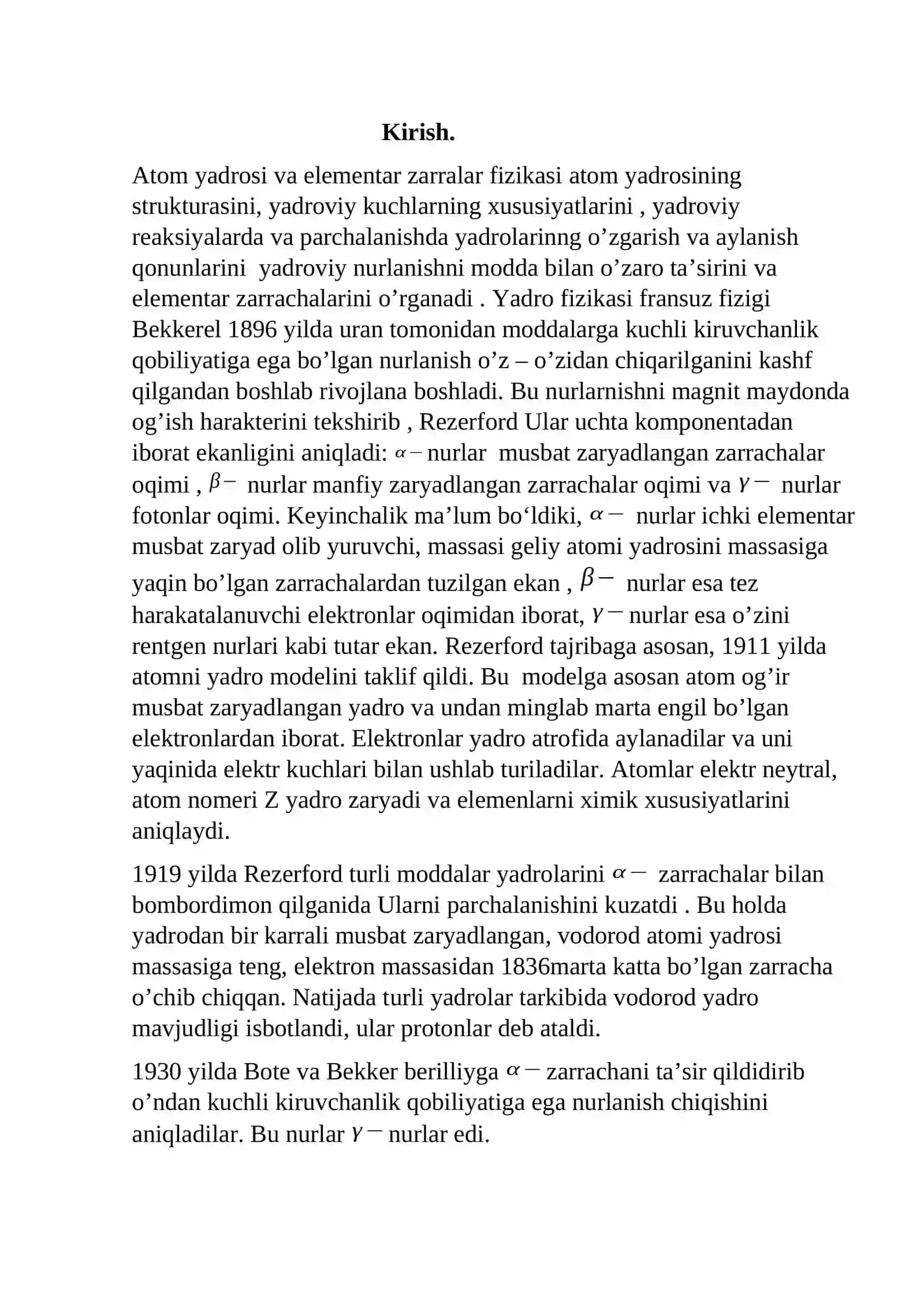 Yadro kuchlar.Yadroviy kuchlarning xususiyatlari 3