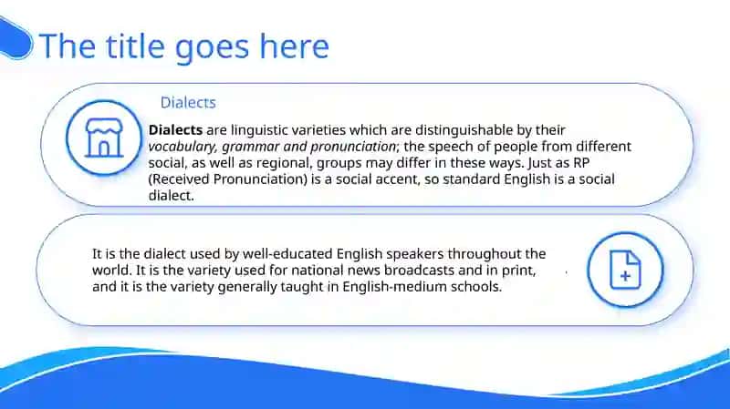 Dialects 3