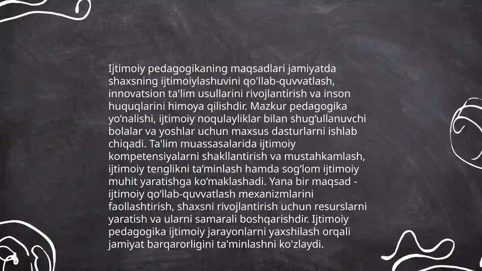 Ijtimoiy pedagogikaning asosiy tamoyillari 3
