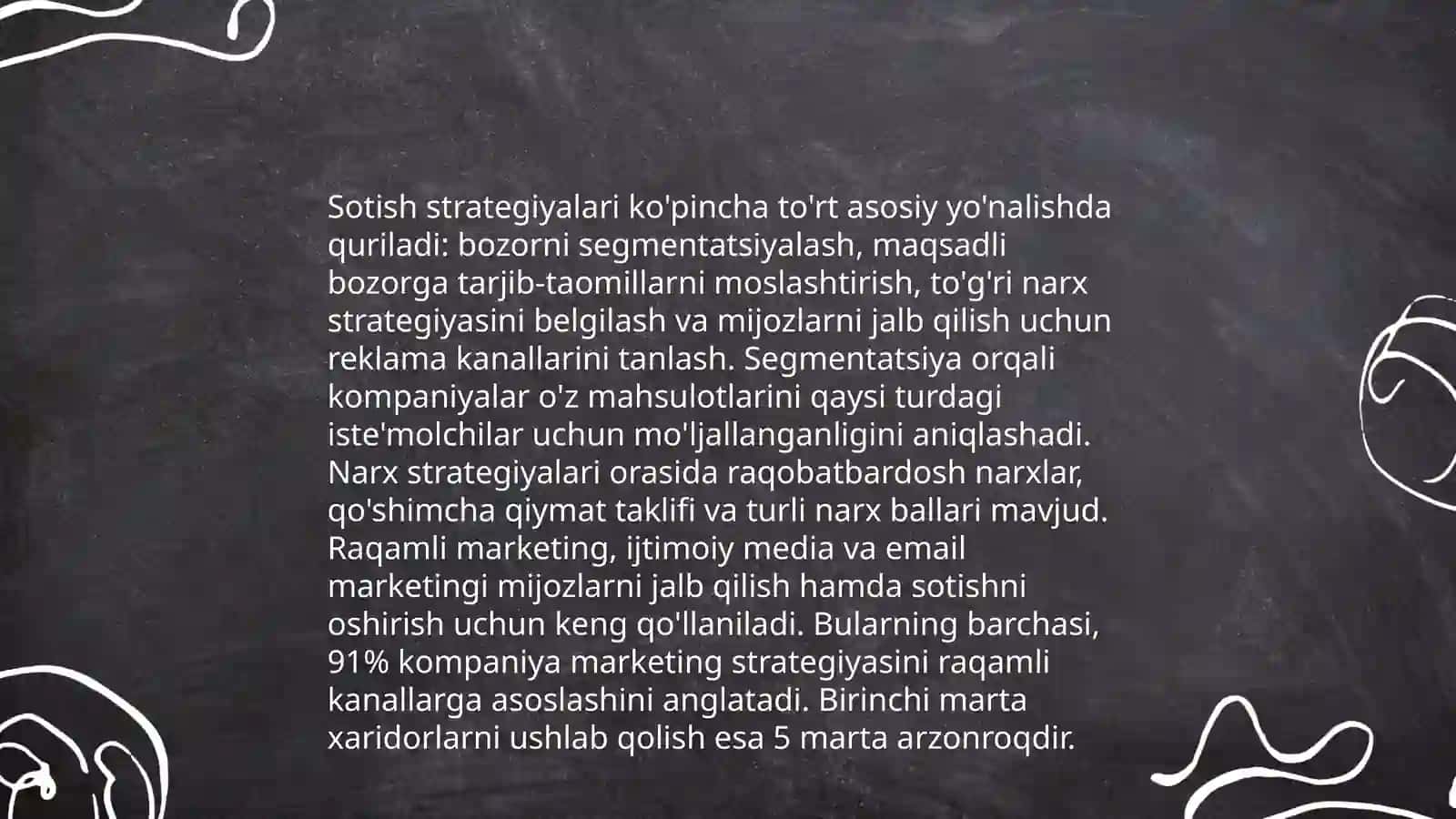 Sotish strategiyalari 3