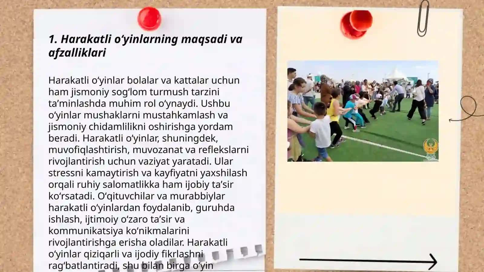 Harakatli oʻyinlarni tashkil etish va oʻtkazish 3