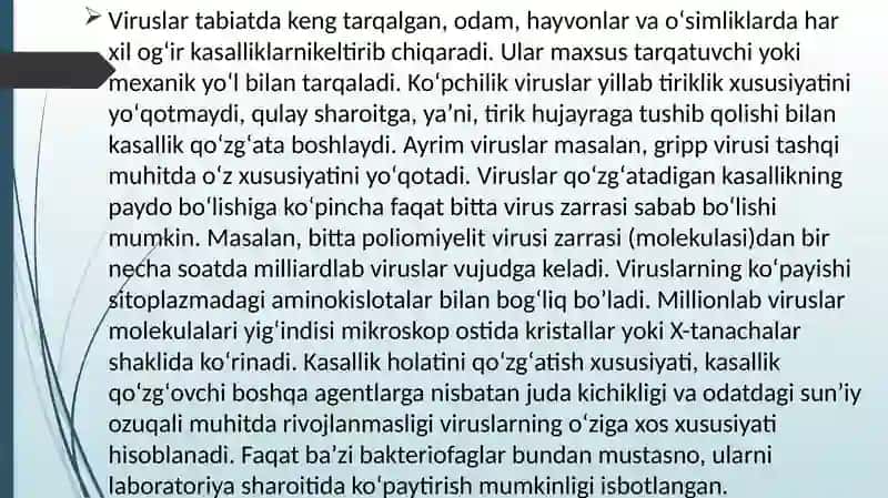 Viruslarning kelib chiqishi va ularning ahamiyati 3