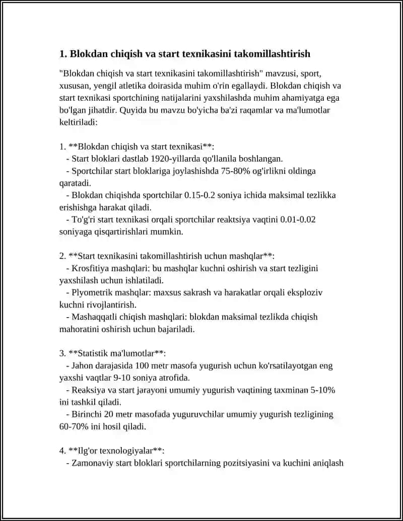 QISQA MASOFAGA YUGURISH TEXNIKASI 3