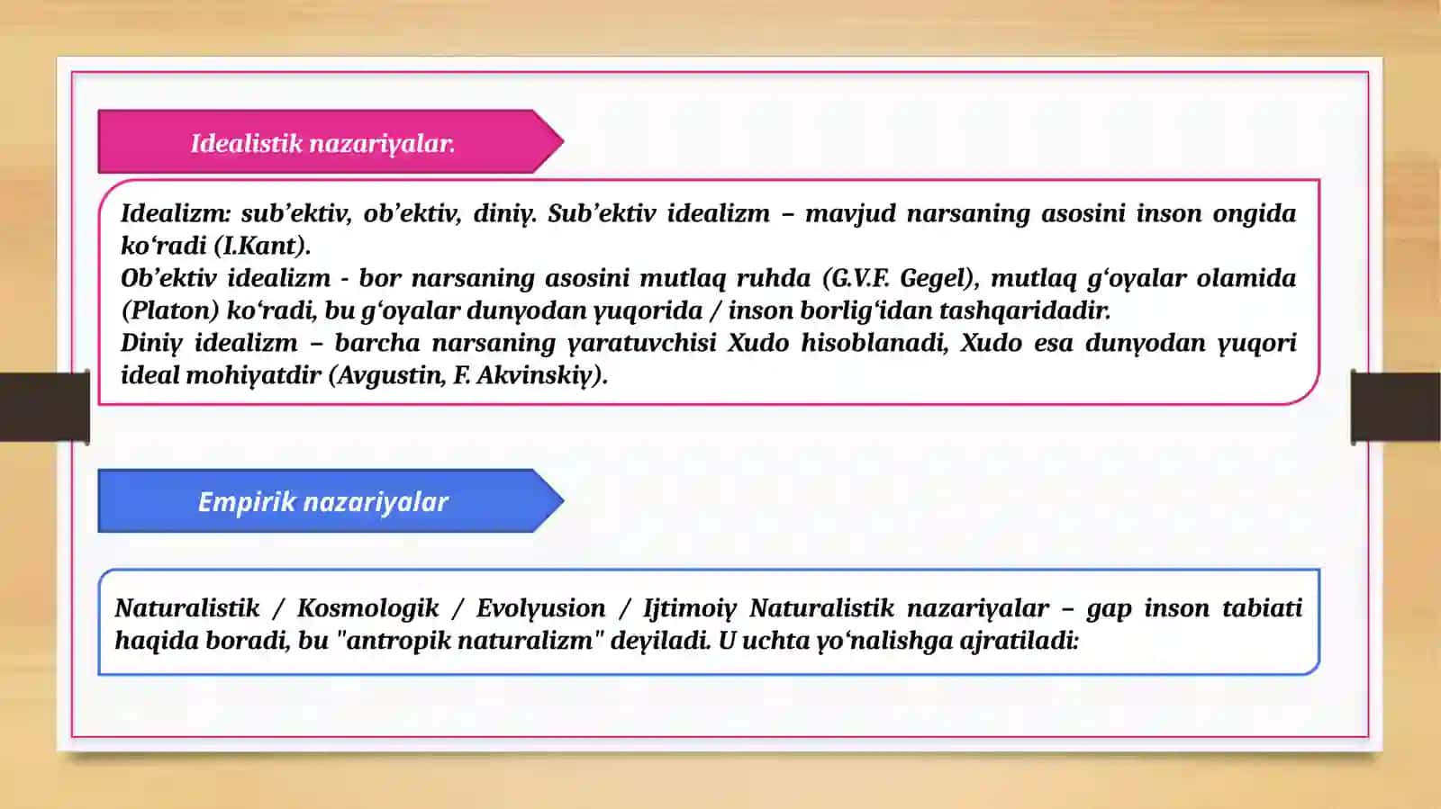 AXLOQIY TA’LIMOTLAR TARIXI 3