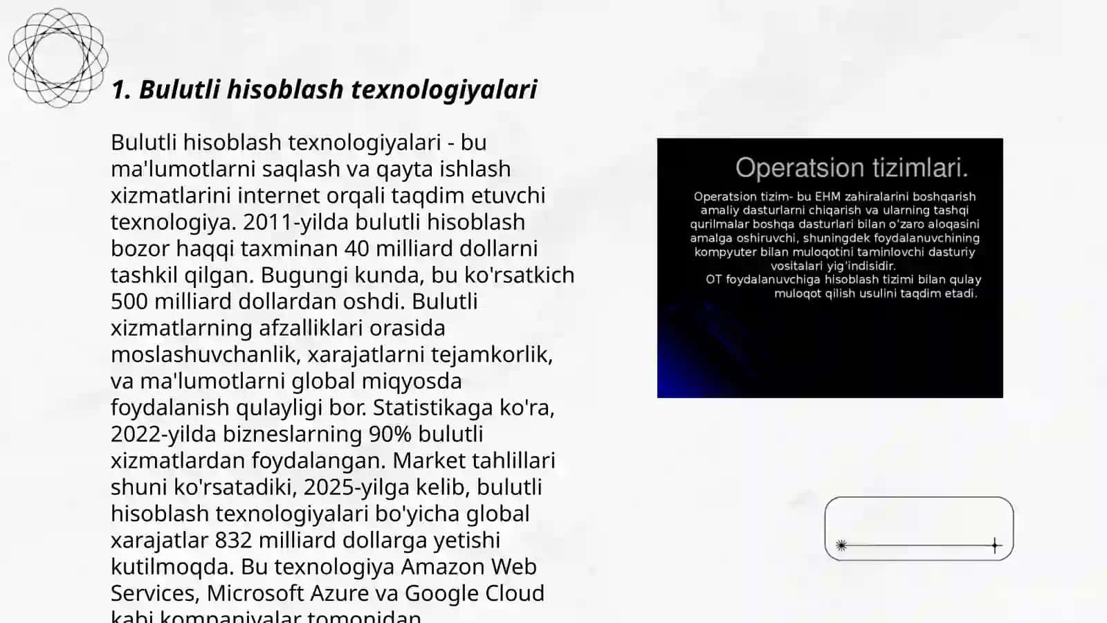 Bulutli hisoblash texnologiyalari 3