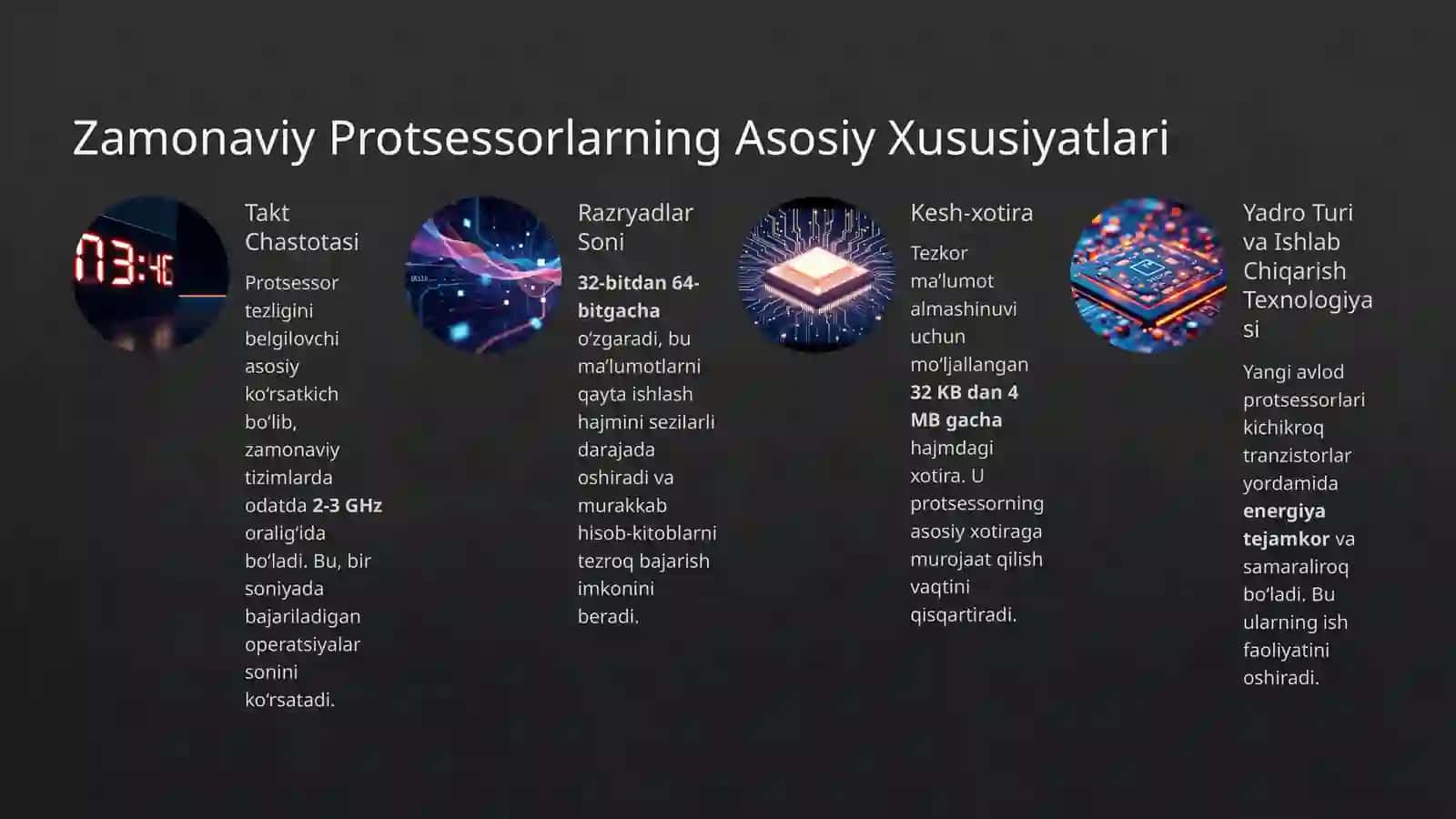 Zamonaviy Protsessorlar 3