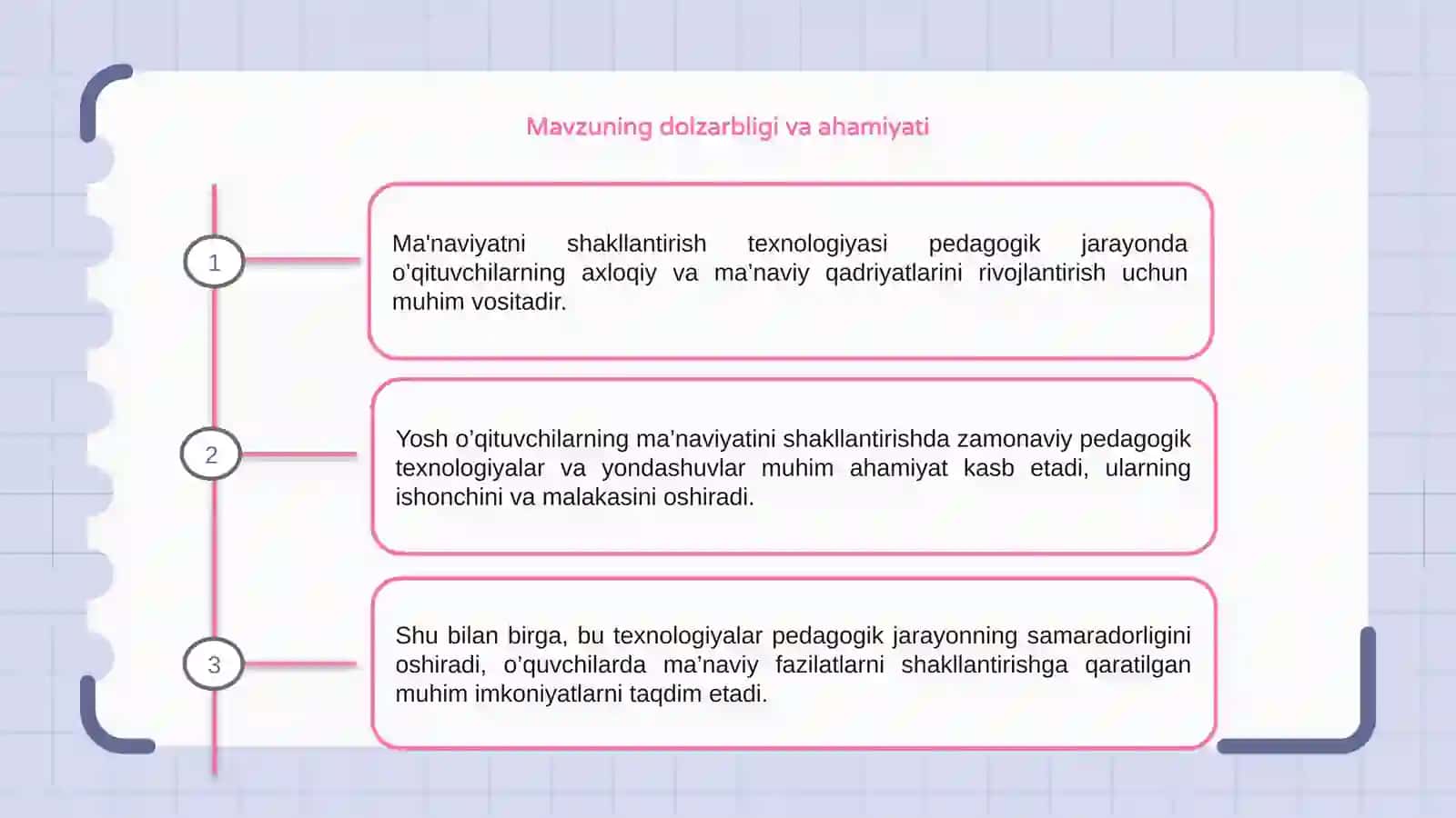 Ma’naviyatni shakllantirish texnologiyasi 3