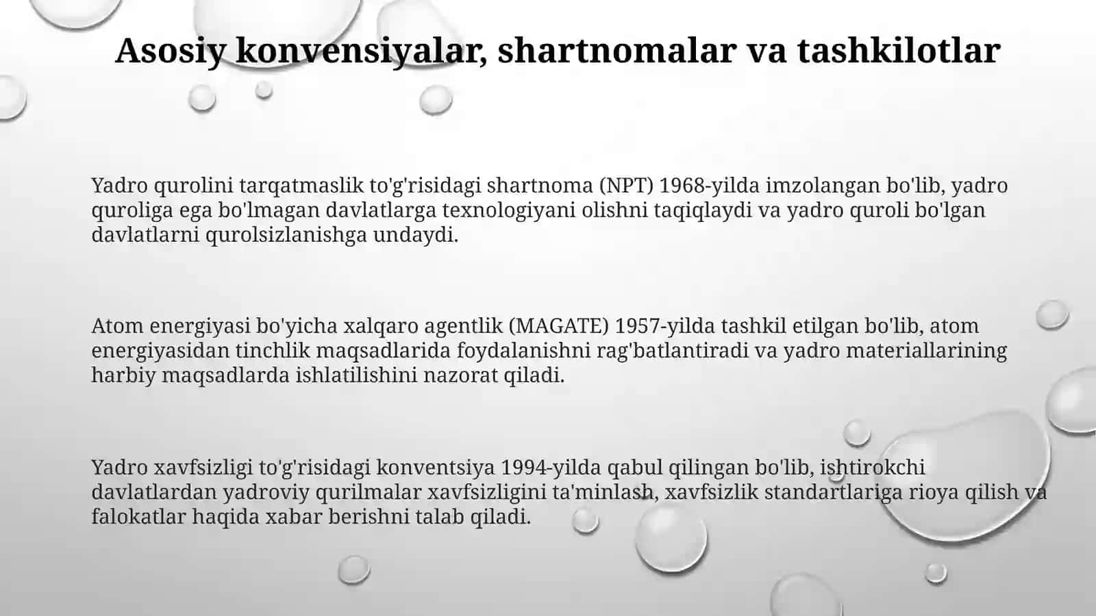 Xalqaro yadro huquqi 3