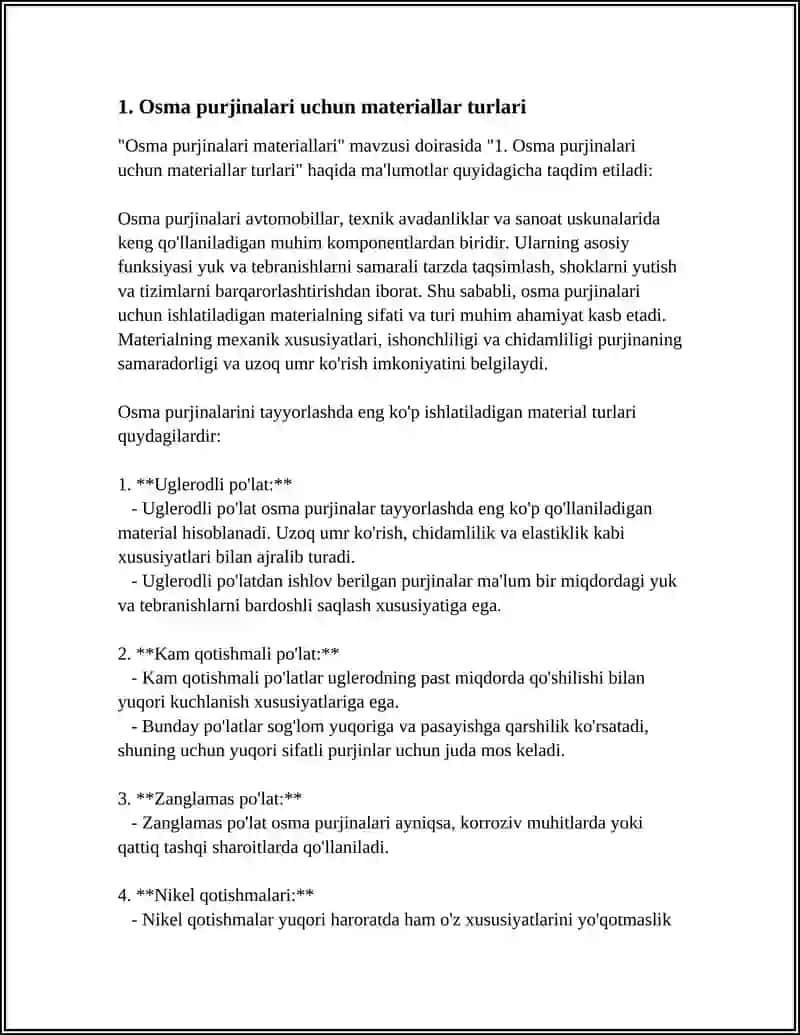 OSMA PURJINALARI MATERIALLAR 3