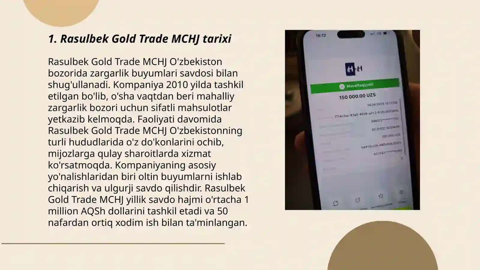Rasulbek Gold Trade MCHJ 3