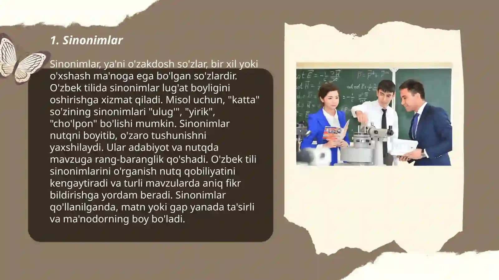 Hozirgi oʻzbek adabiy tilidan taqdimoti 3