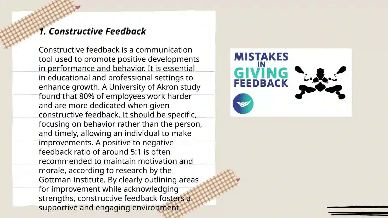 Feedback Techniques 3