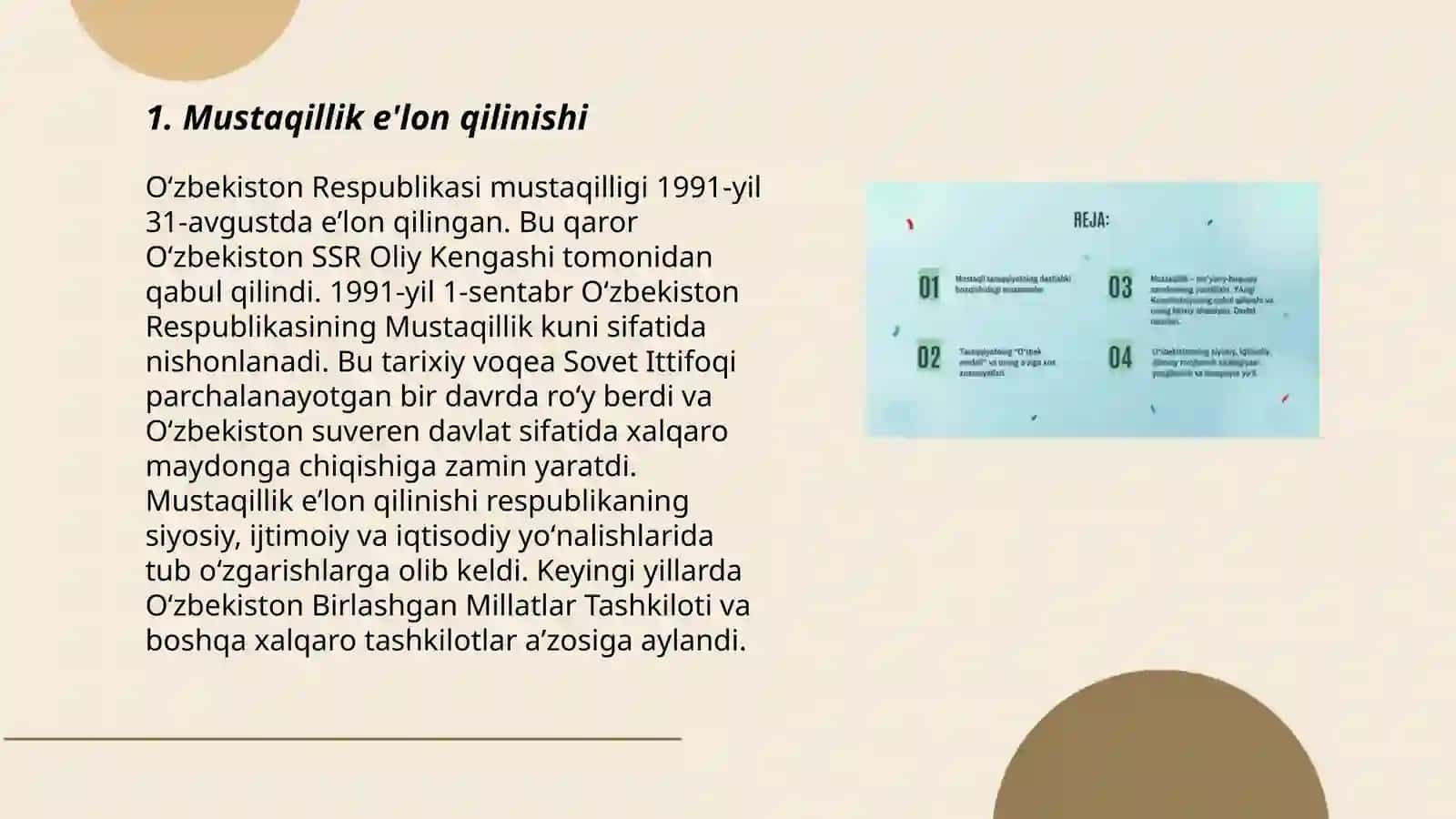 Mustaqillik e'lon qilinishi 3