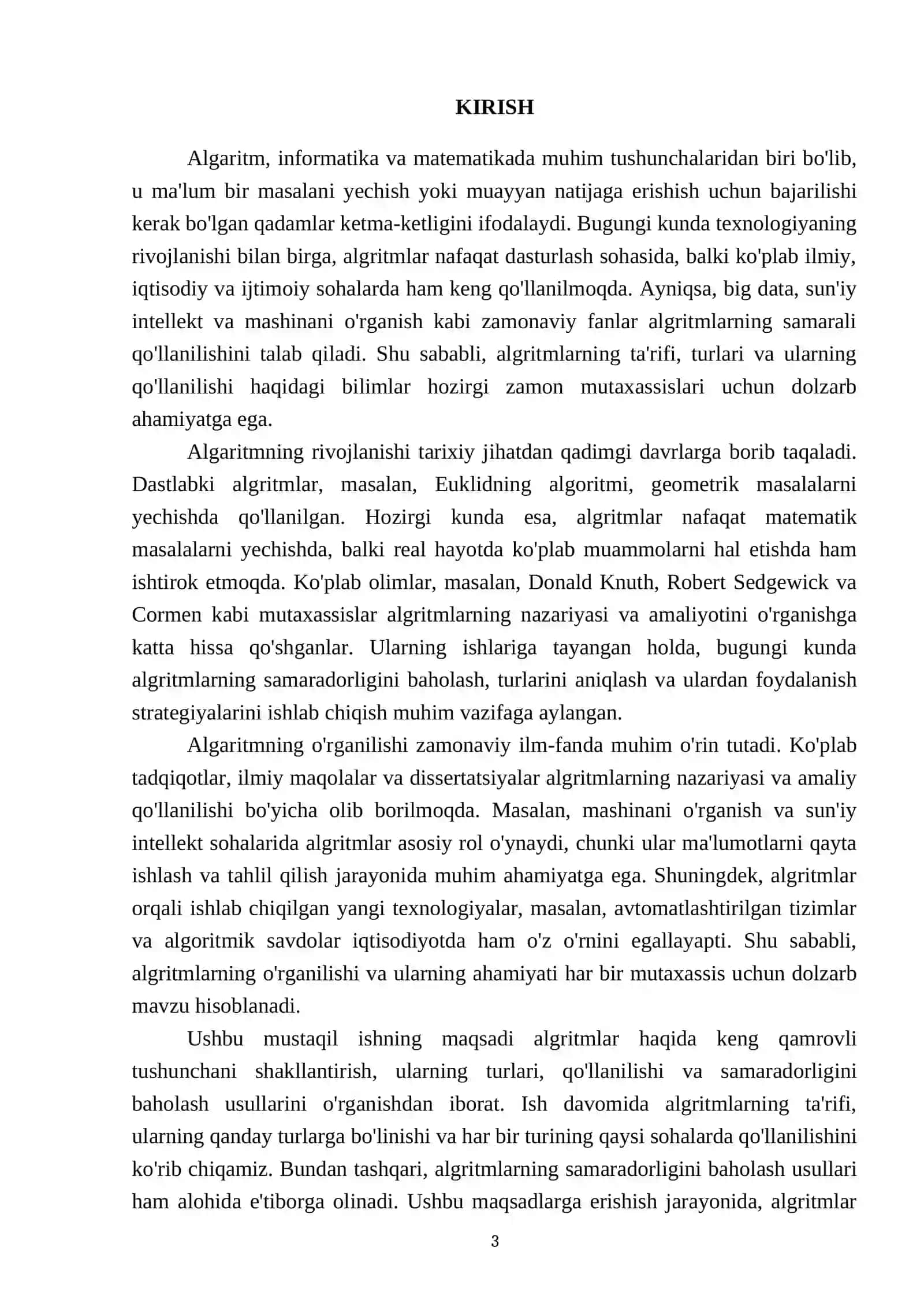 Algaritm haqida tushuncha 3