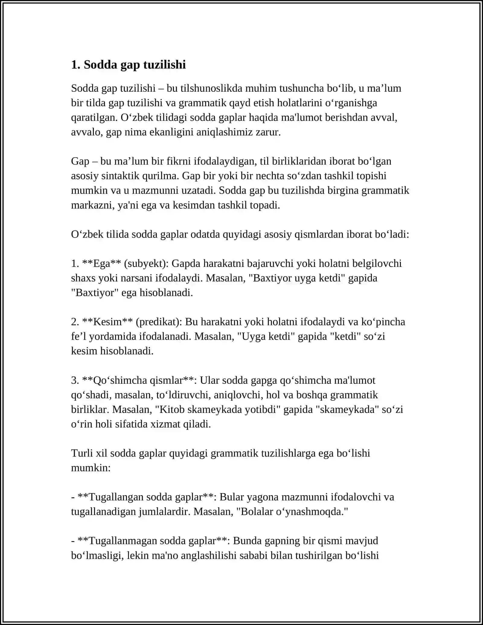 BOSHLANG'ICH SINFDA GAP USTIDA ISHLASHDAGI IZCHILLIK 3