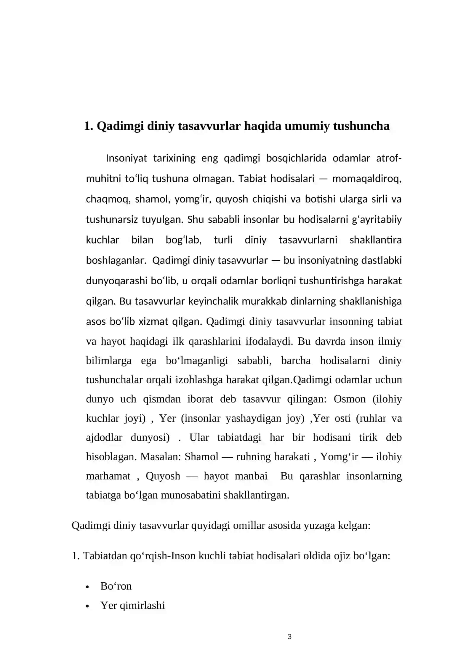 Qadimgi diniy tasavvurlar 3