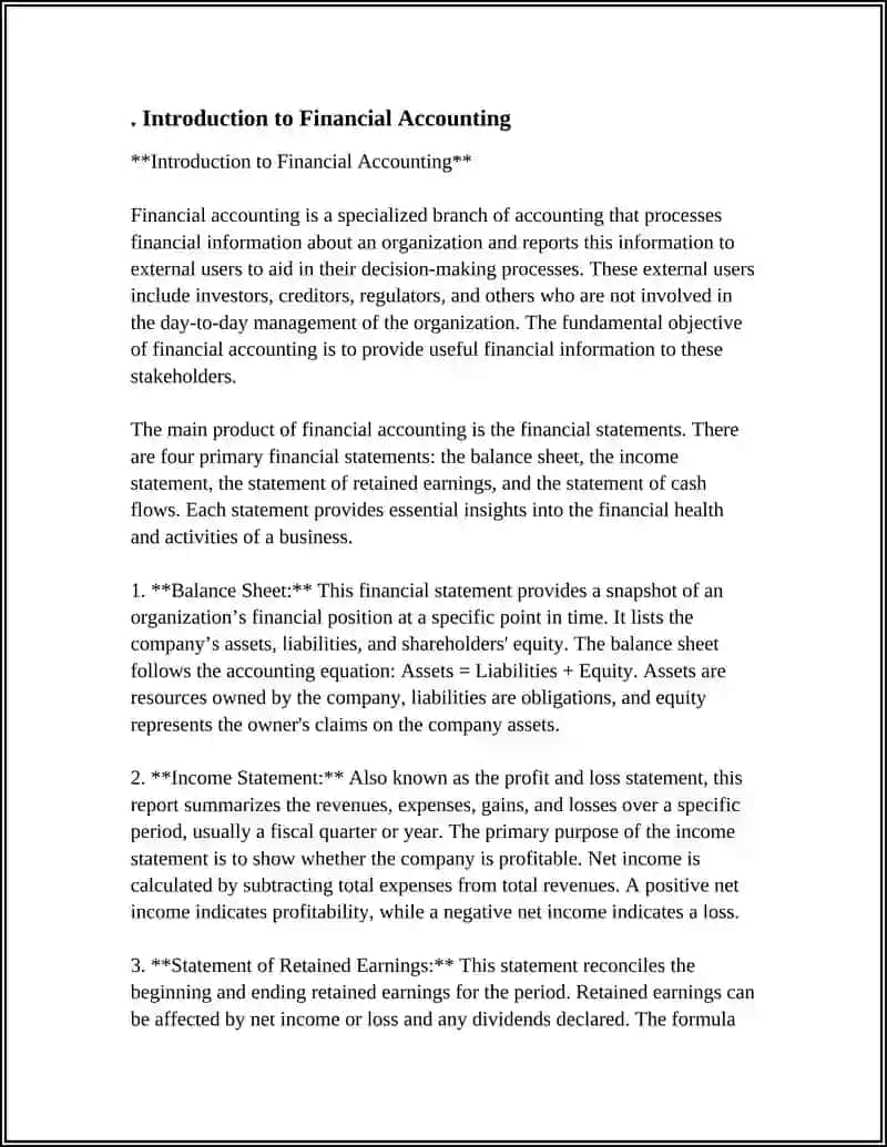 Introduction to Financial Accounting 3