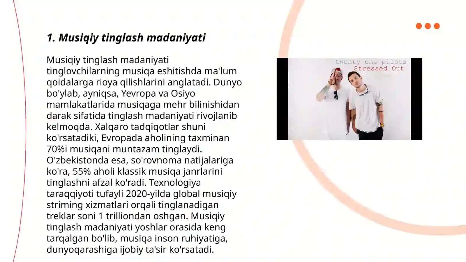 Musiqiy tinglash madaniyati 3